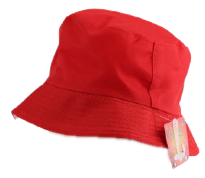 Red cloth hat for children