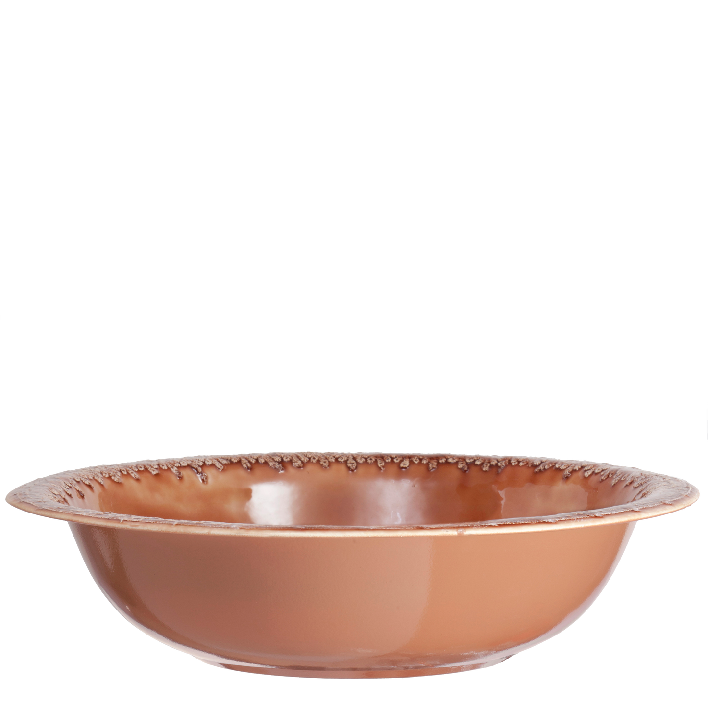 Washing Bowl Peach Lace Texture
