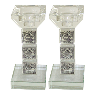 Crystal Candle sticks 15 cm