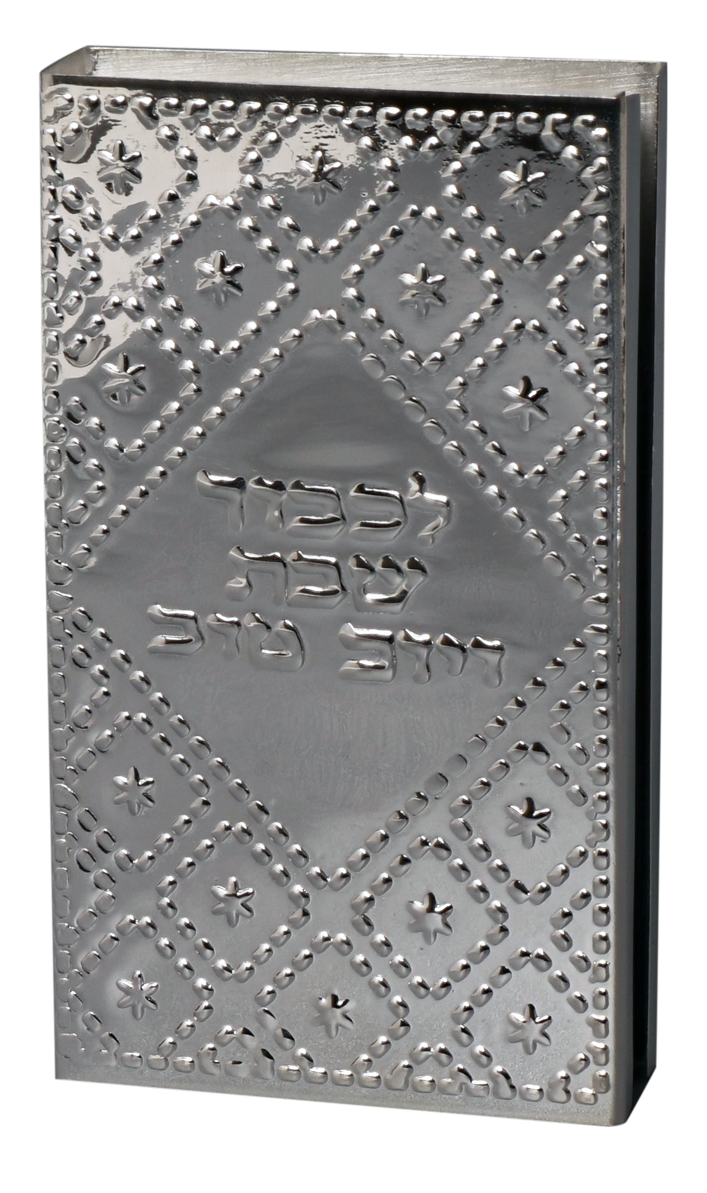 Silver match Box For Long Matches 925 silver Coated (matches Included)