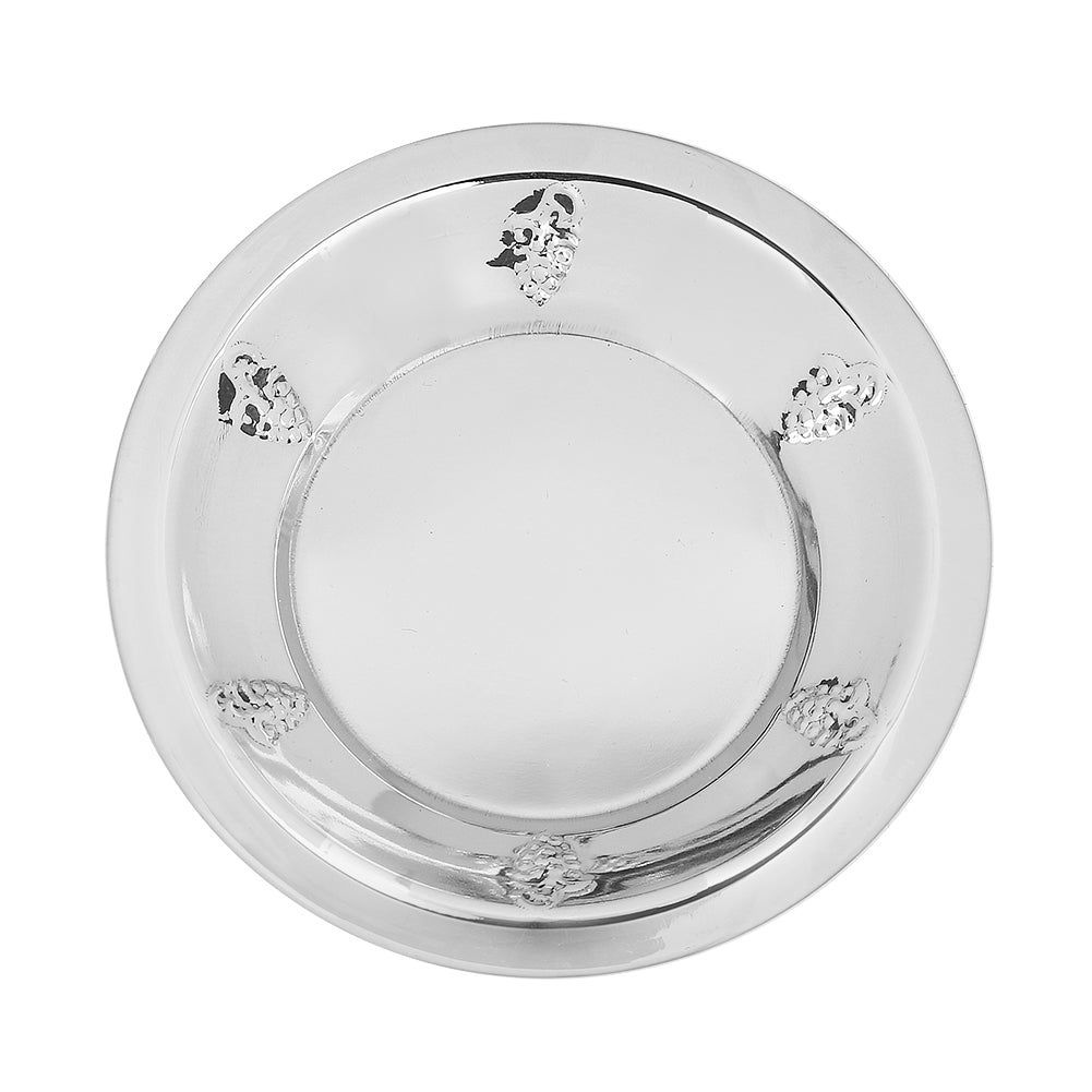 Stainless Steel Tray Grape 4"