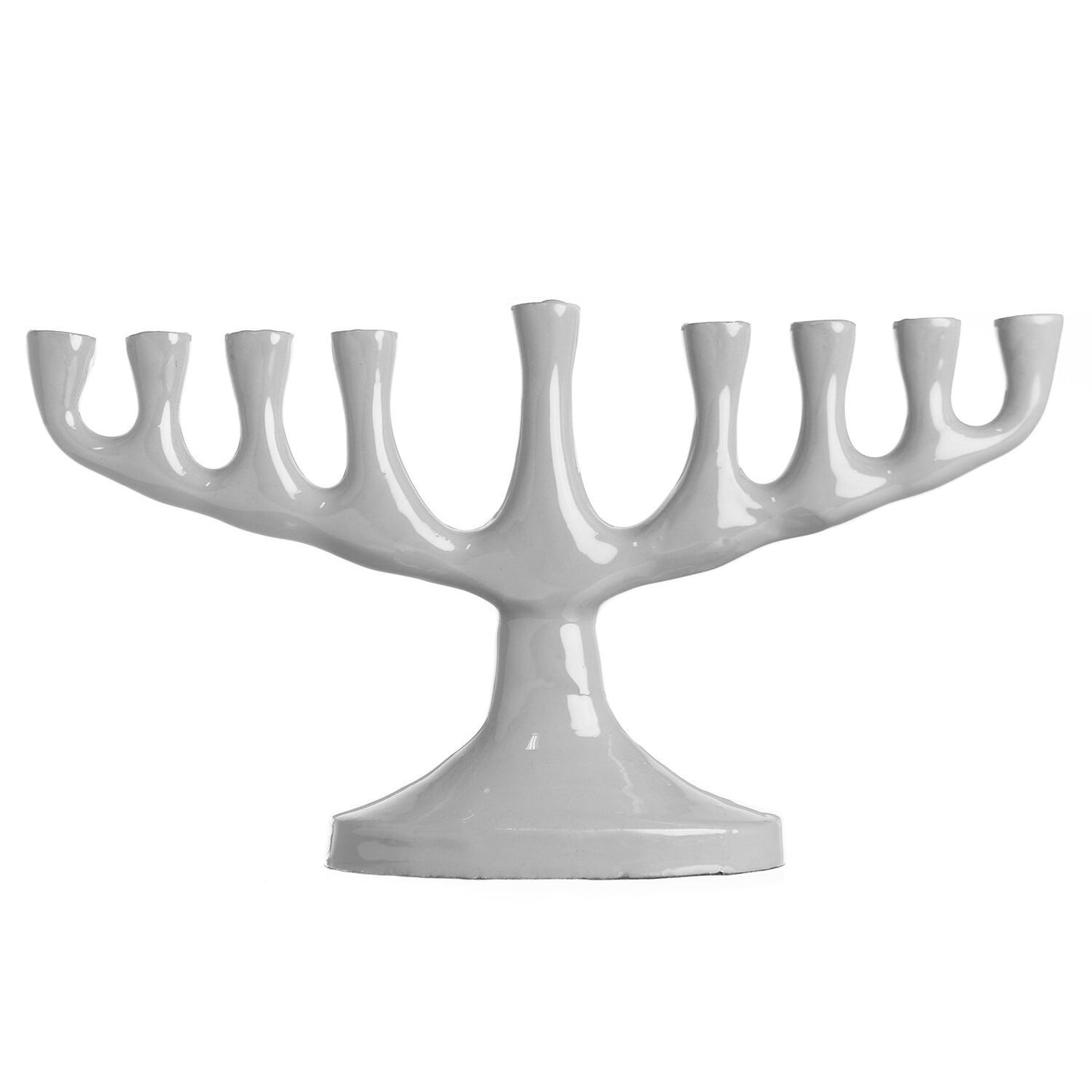 Menorah Gray 5.5 x 10"