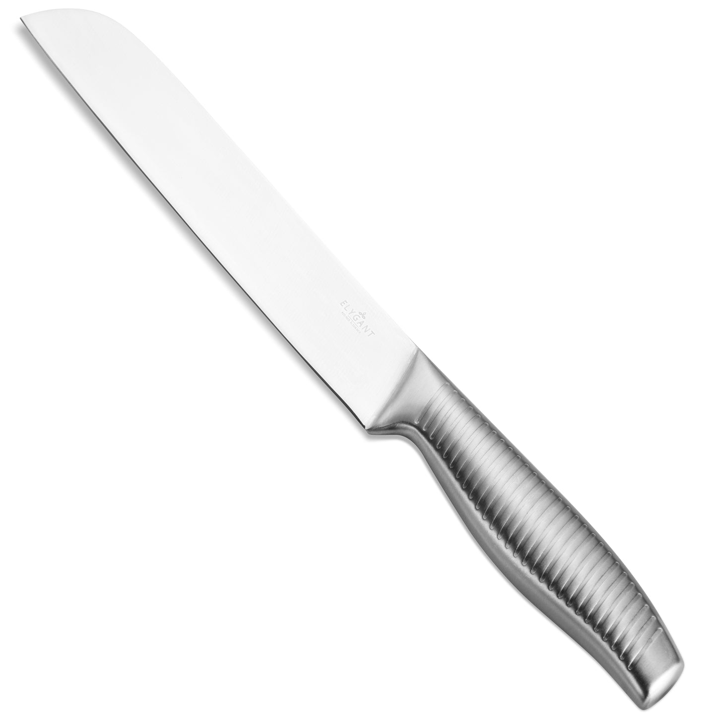 Swivel Striped Handle Knife Stainless Steel Non Serrated