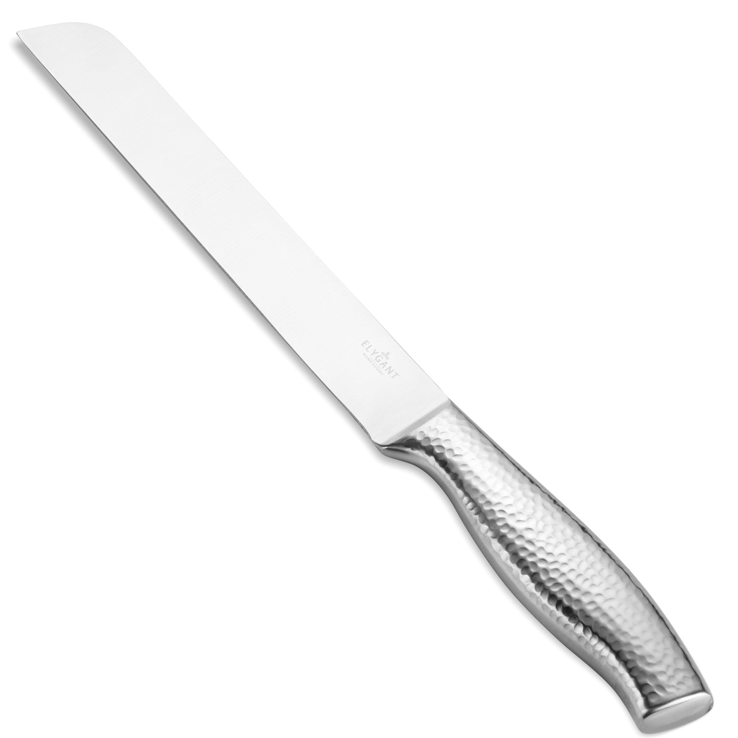 Swivel Hammered Knife Stainless Steel Non Serrated 13"