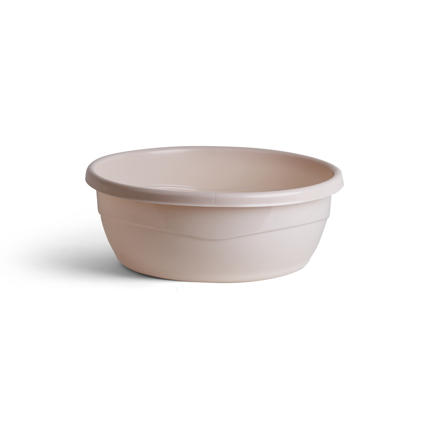 Plastic Washing Bowl Cream (Case Quantity 60 PC)