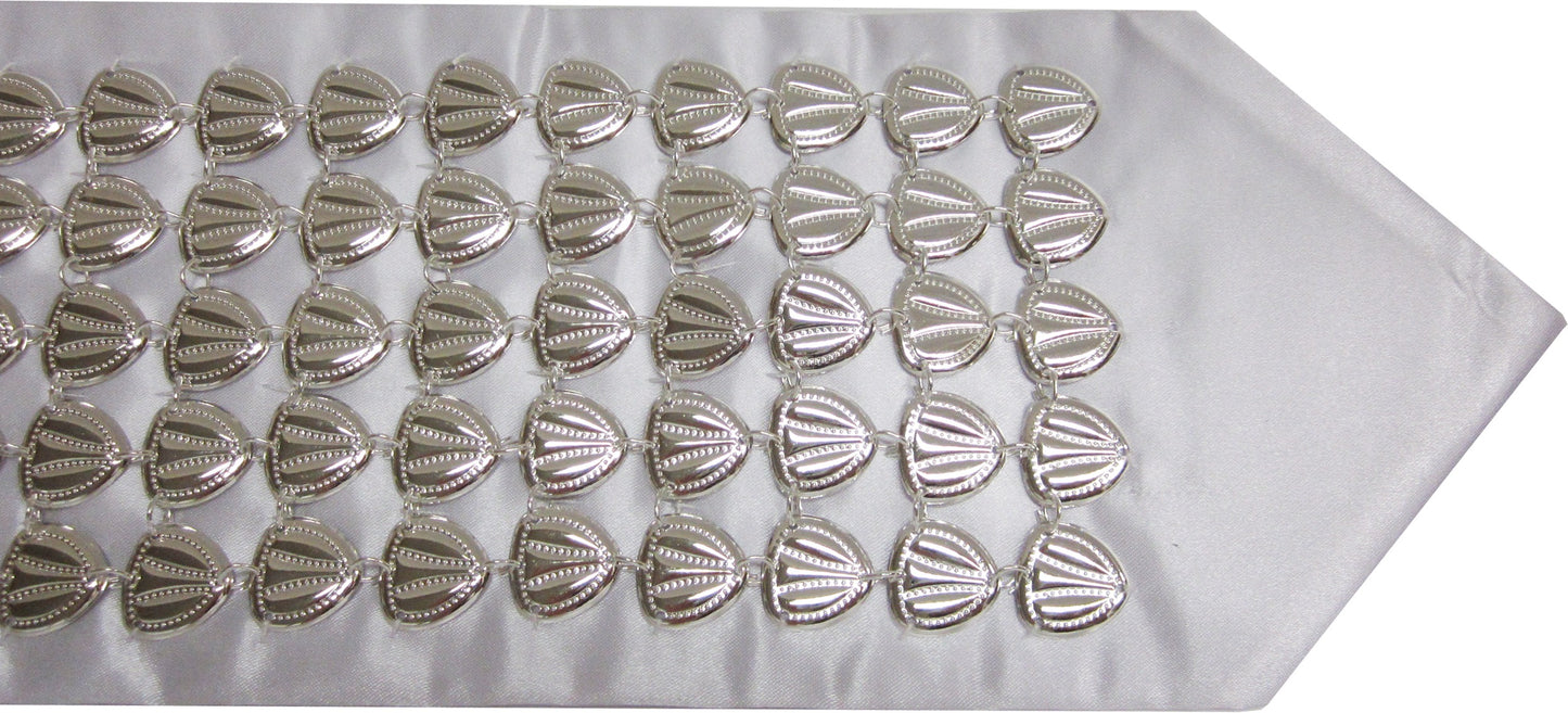 Silver Filled Atarah Triangle Style 3 Rows
