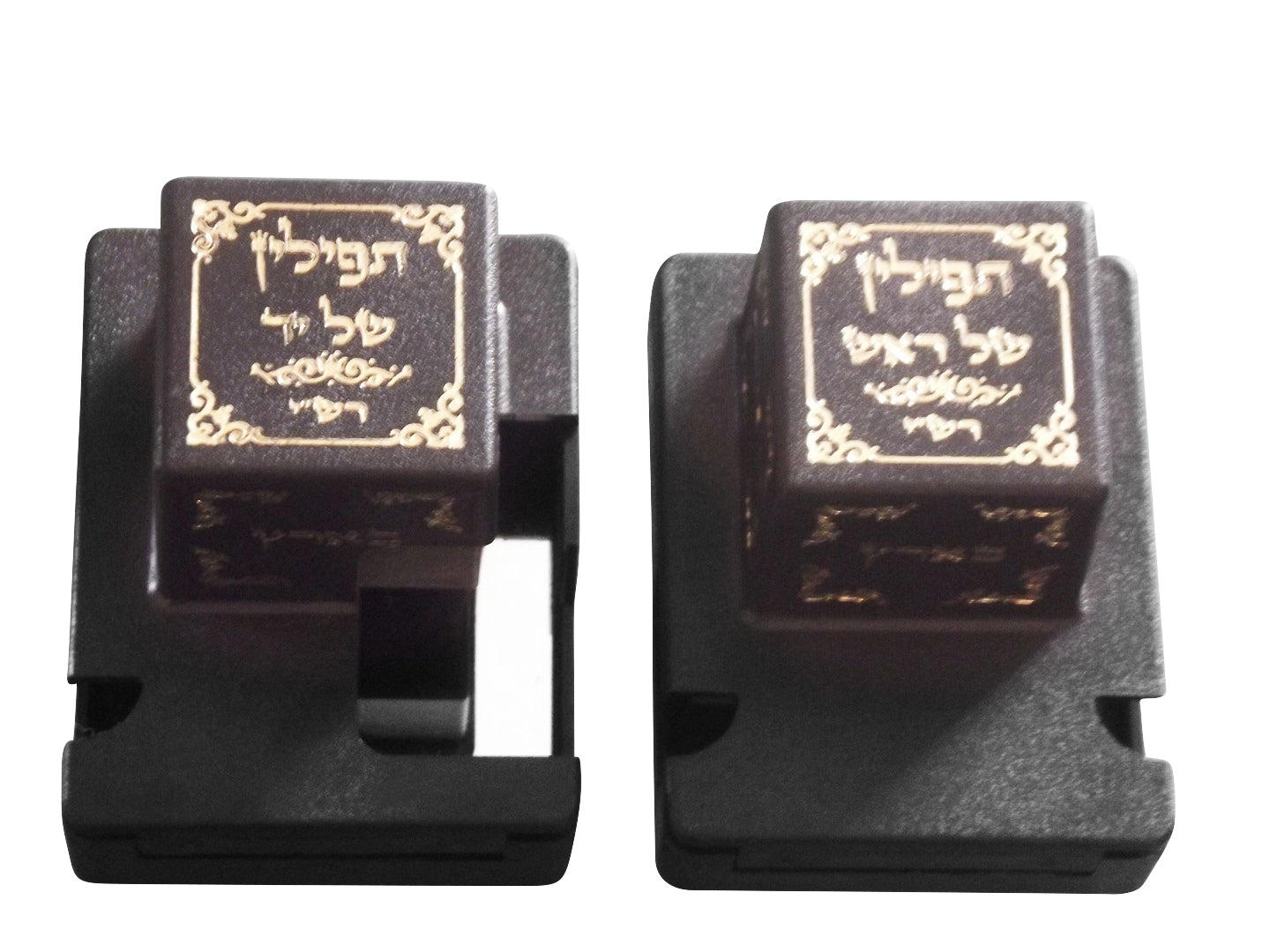 Tefillin Box Black Rabeinu Tam Righty Size 35