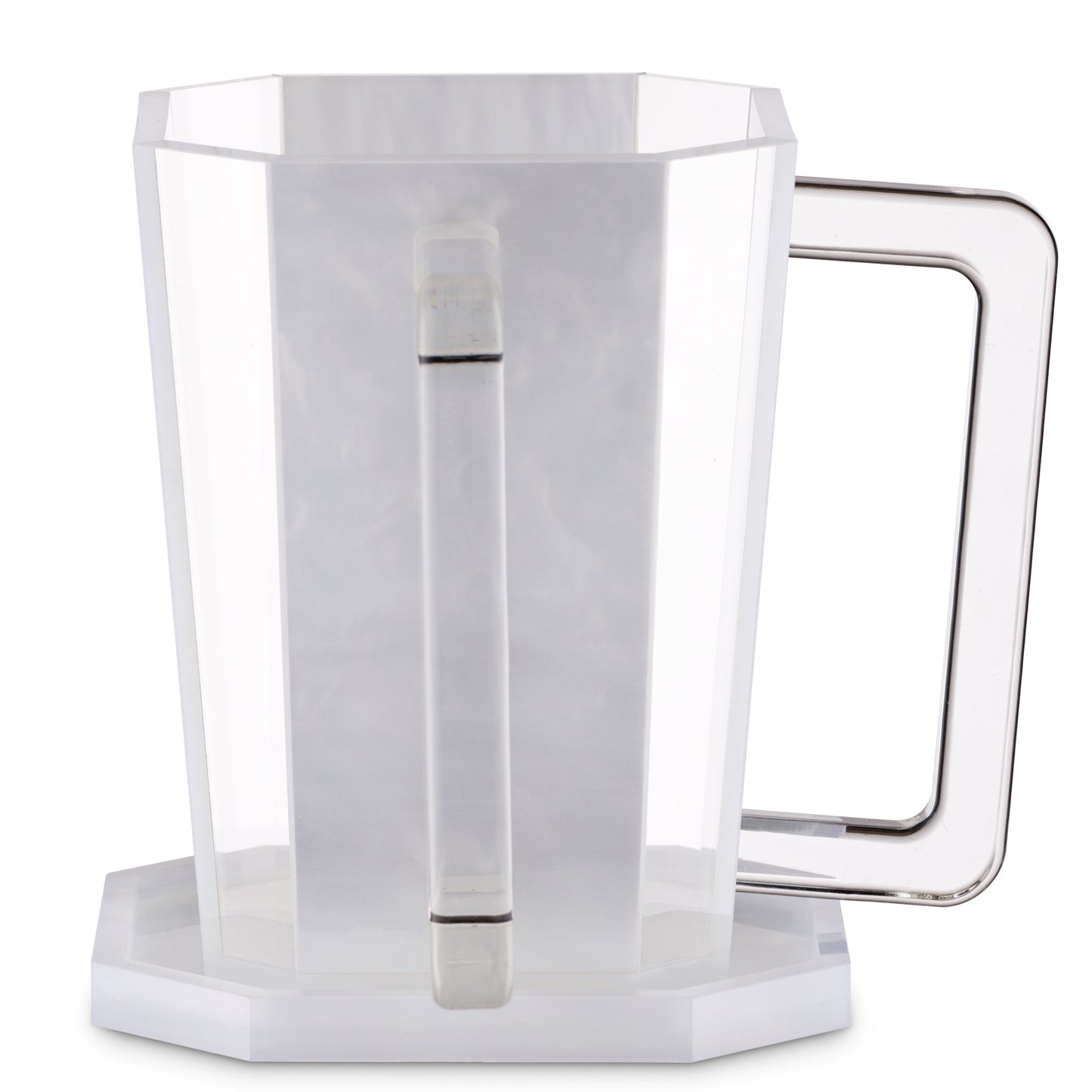 Acrylic Frosted Wash cup and Tray