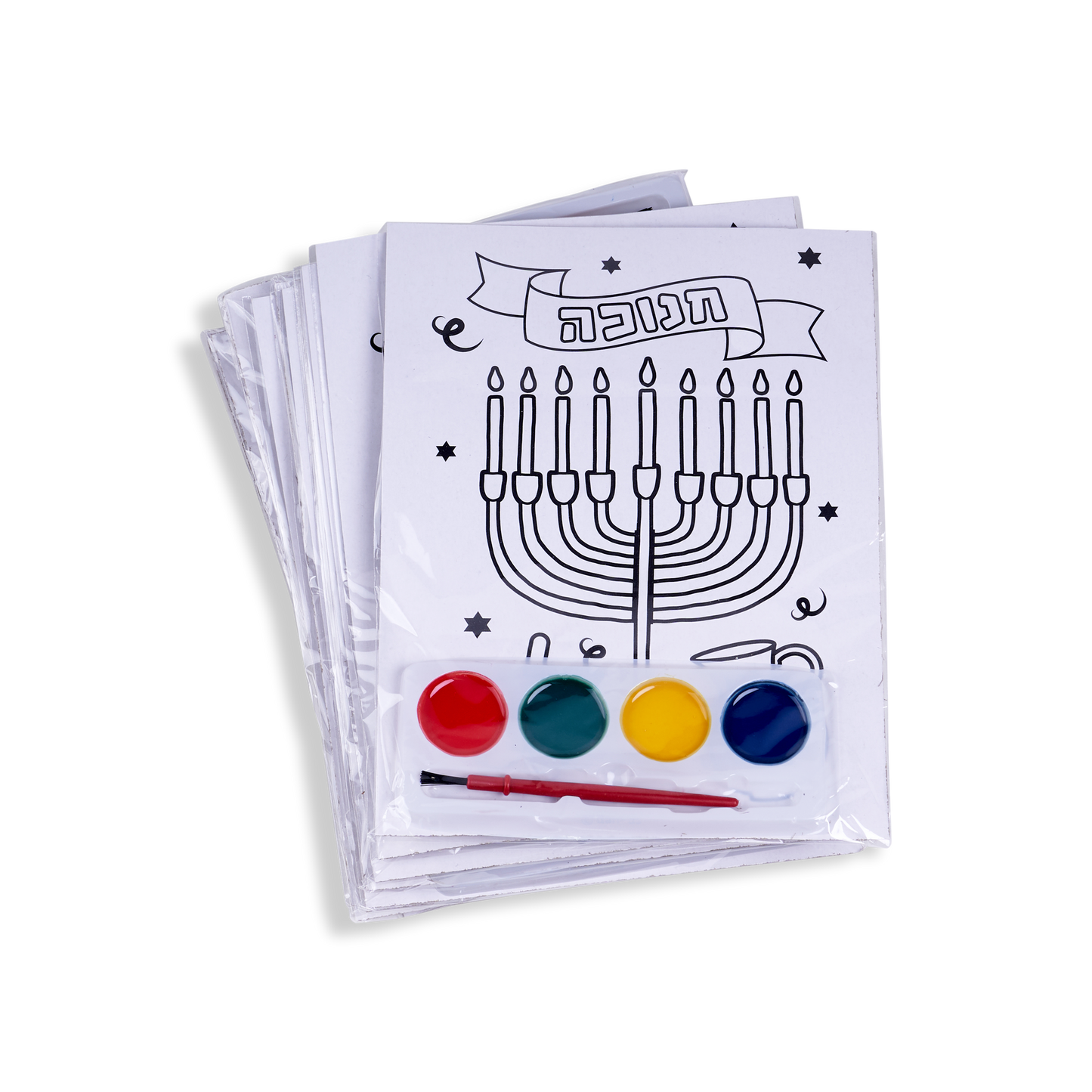 12 Personal Coloring Kits Chanukkah - Pitcher 5x6.5"