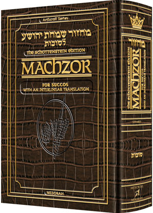 Interlinear Machzor: Succos Ashk. F/S Alligat