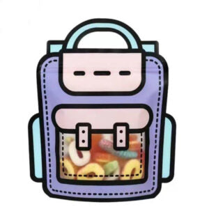 Purple Mishloach Munos Bag Back pack shape 6 PP