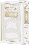 Interl. Sid. Sef. SHABB/FEST Pkt WHITE LEATHE
