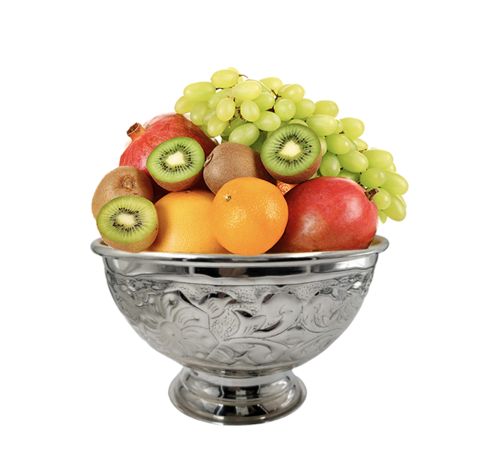 Silver Bowl Flower Design 925 sc7" w x 4.5 H "