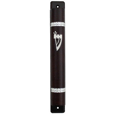 Mezuzah 12 Cm Brown Color