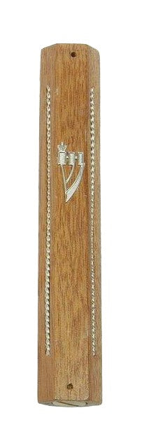 Wood Mezuzah 12 Cm
