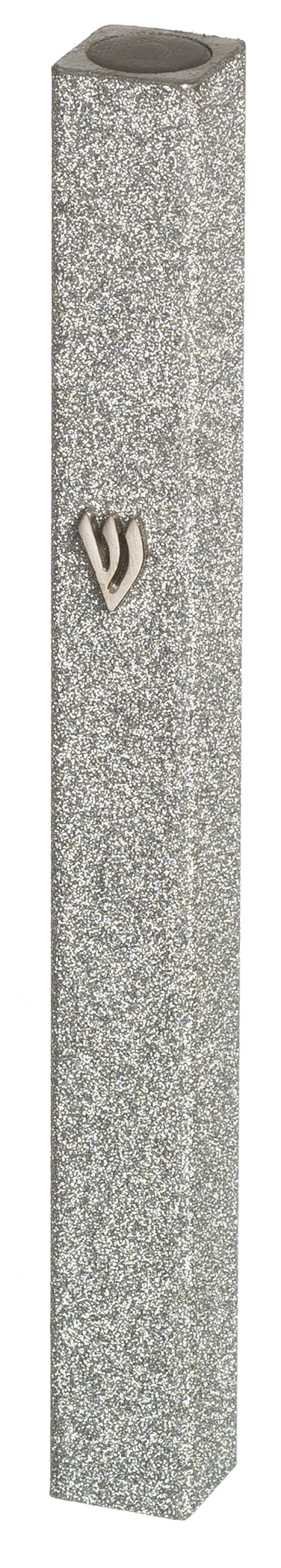 Aluminum Mezuzah 15 cm- Glitter