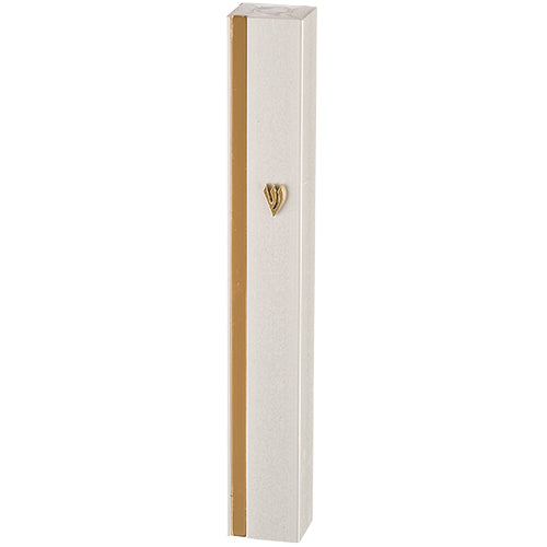 Aluminum Mezuzah Silver 15 cm