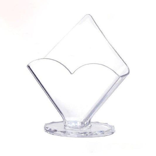 Acrylic standing napkin stand 4" x 6"