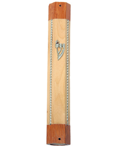 Mezuzah, Octagon 10 Cm Ttone (21400)