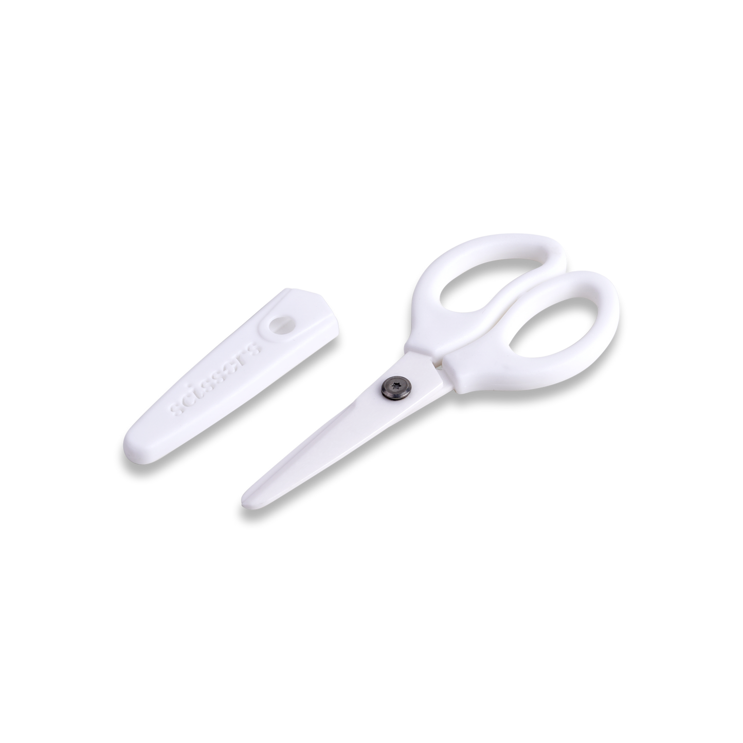 White Ceramic Scissors 5.5"