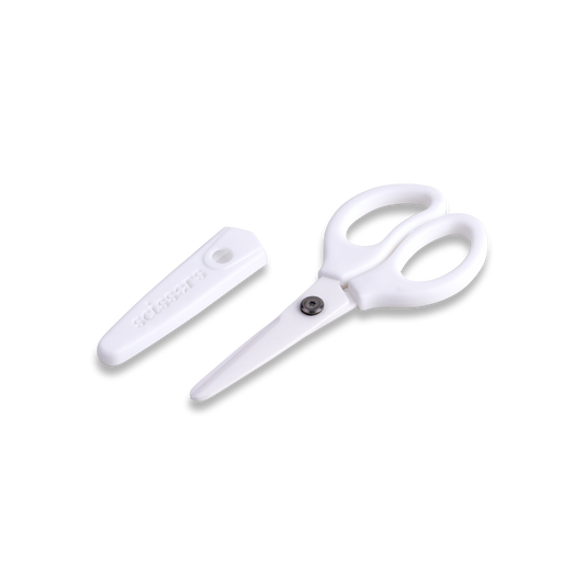 White Ceramic Scissors 5.5"