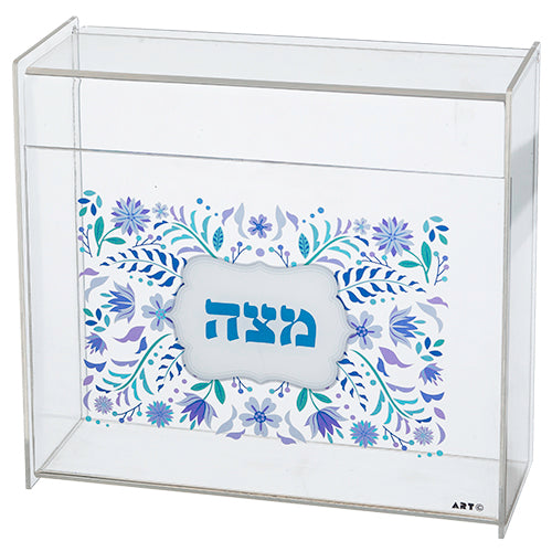 Acrylic Matzah Holder Square 8.5x9"