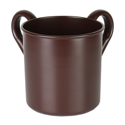 Washing Cup Chocolate Brown powder coated