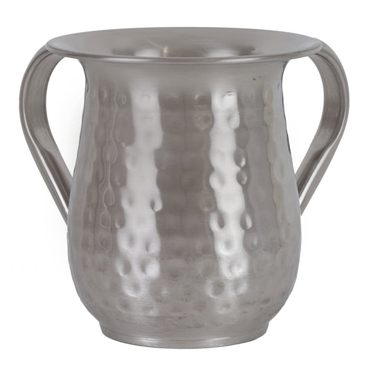 Stainless Steel Washing Cup Hammered Matt