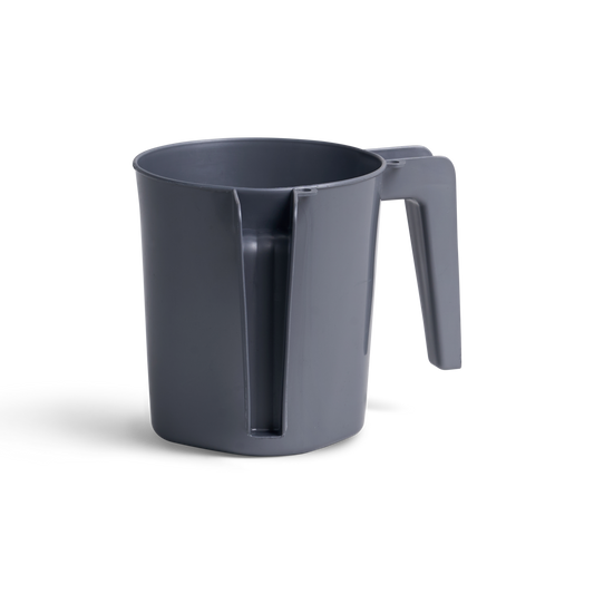 Plastic Washing Cup Metallic Silver (Case Quantity 150 PC)