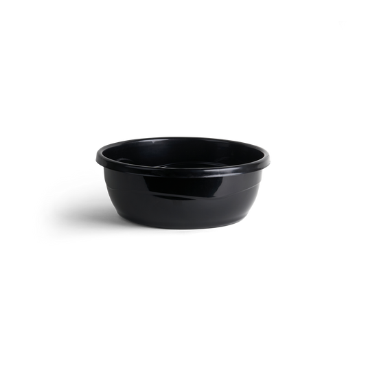 Plastic Washing Bowl Black(Case Quantity 60 PC)
