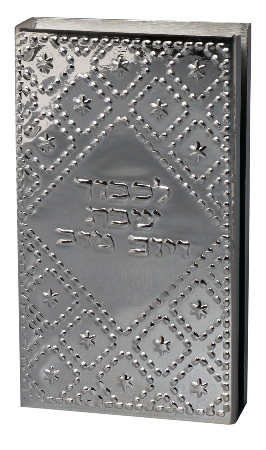 Silver match Box For Long Matches 925 silver Coated (matches Included)