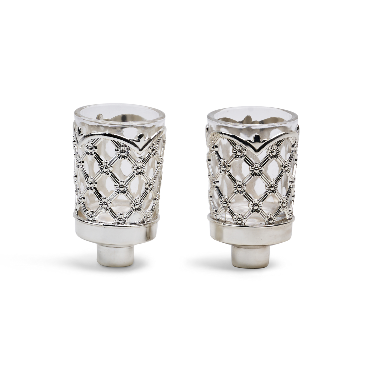 Neronim Holder Silver Plated XP Design 3"