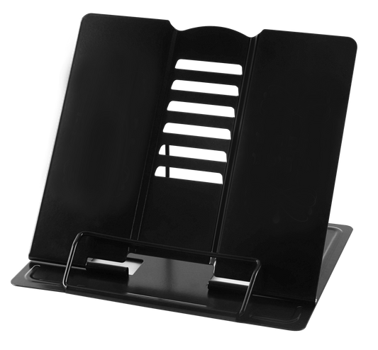 Mini Metal Book Stand Black 8.25 x7.5"