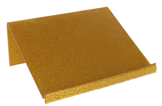 Acrylic Gold Glitter Shtender 11.8 x 9"