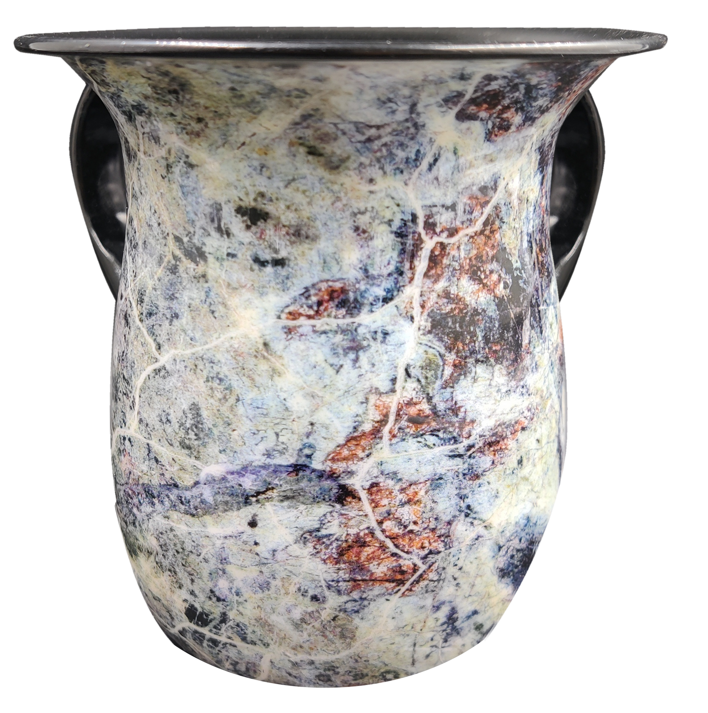 Stainless washing cup marble