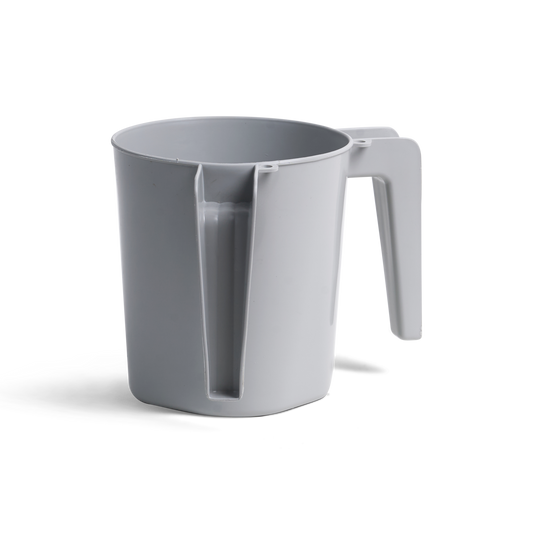 Plastic Washing Cup Pastel Grey (Case Quantity 150 PC)