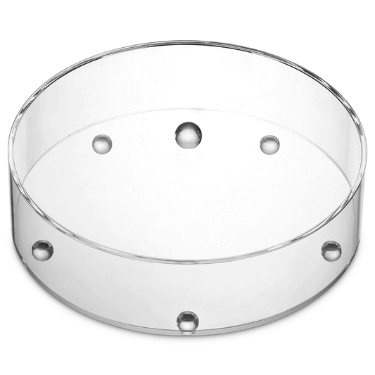 Acrylic Matzoh Box Crystal Clear 12.5”W X 3”H