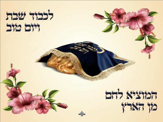 Set of 4 Challah Covers Satin 12"x16"
