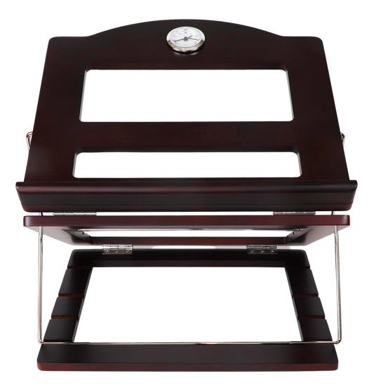 Table Top Shtender with clock - adjustable height