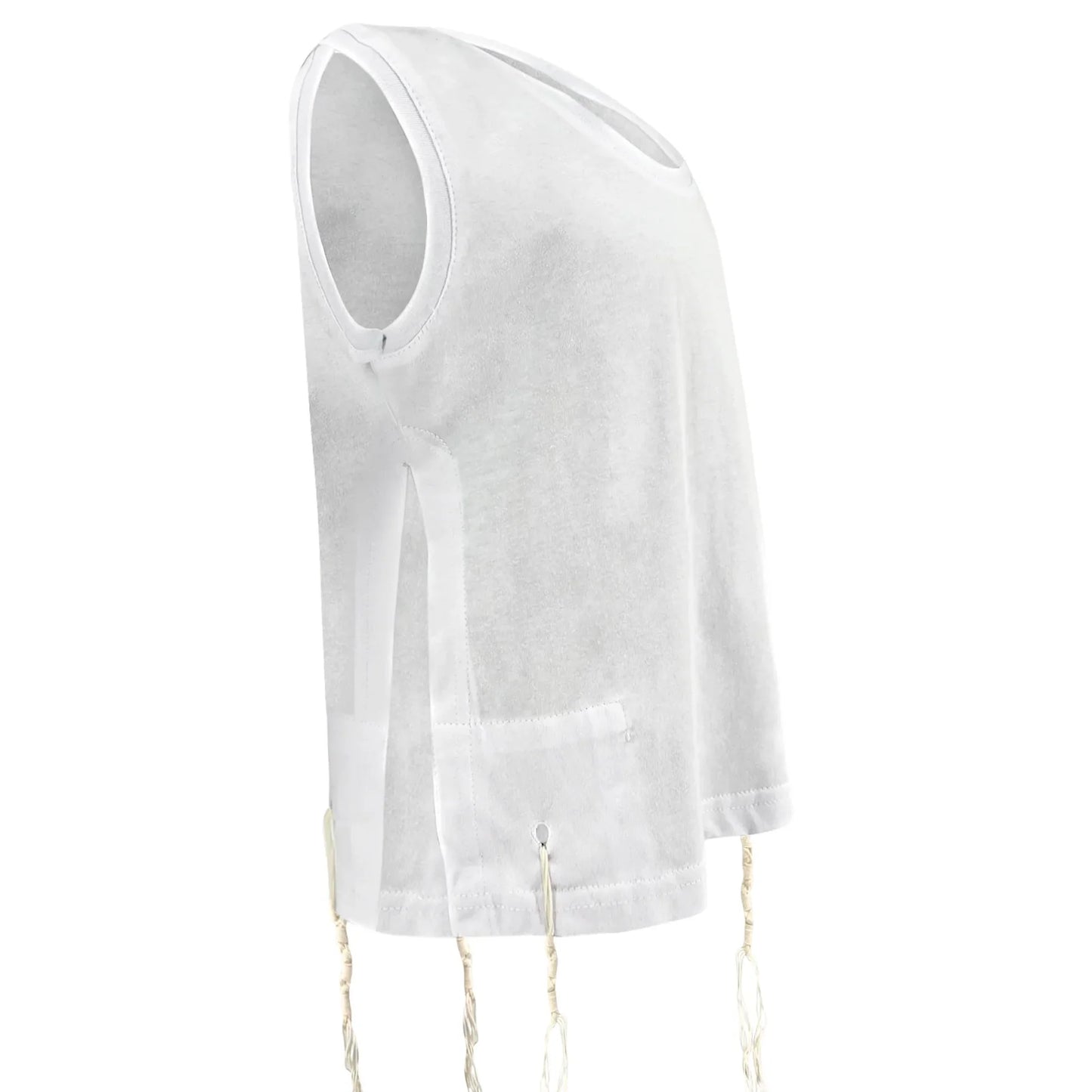 Kids Cotton Tzitzit T-Shirt Vest | Ashkenazi, Sephardi & Chabad (Scroll down for sizes)