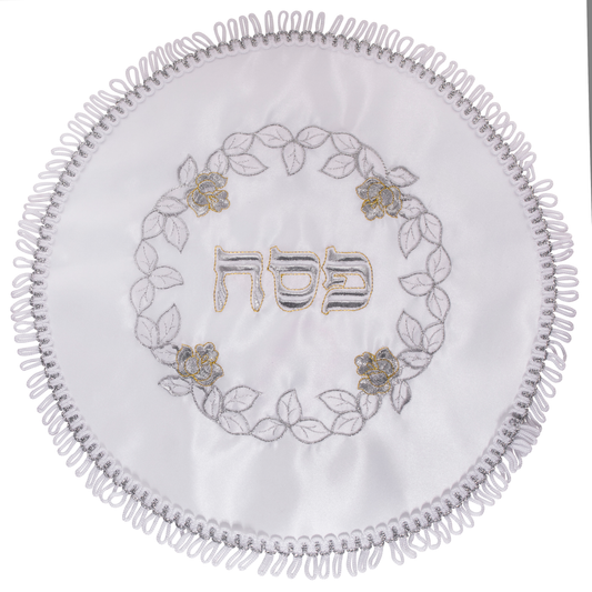 Matzah Cover 3 Pockets Satin 40 CM