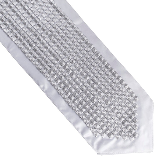 Atarah Mini Silver Squares 5.5"