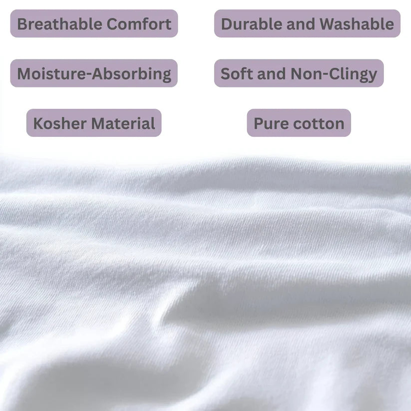 Kids Cotton Tzitzit T-Shirt Vest | Ashkenazi, Sephardi & Chabad (Scroll down for sizes)