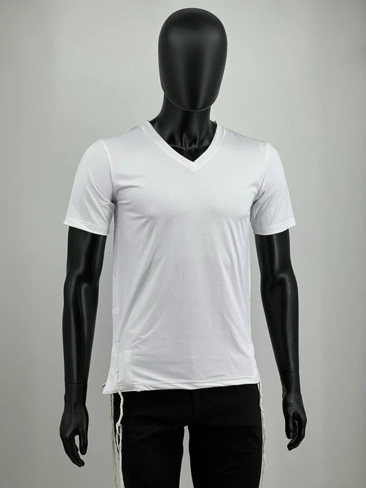 Adults Tzitzit T-Shirt Dri-Fit | Kosher Athletic Tzitzis Shirt