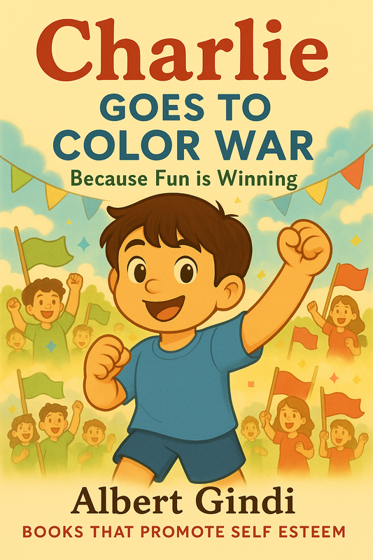 Charlie Goes to Color War - Children's Book for Self-Esteem & Resilience