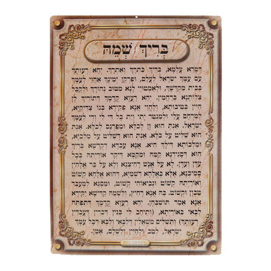 Brich Shmei Poster Laminated Medium 14x20"