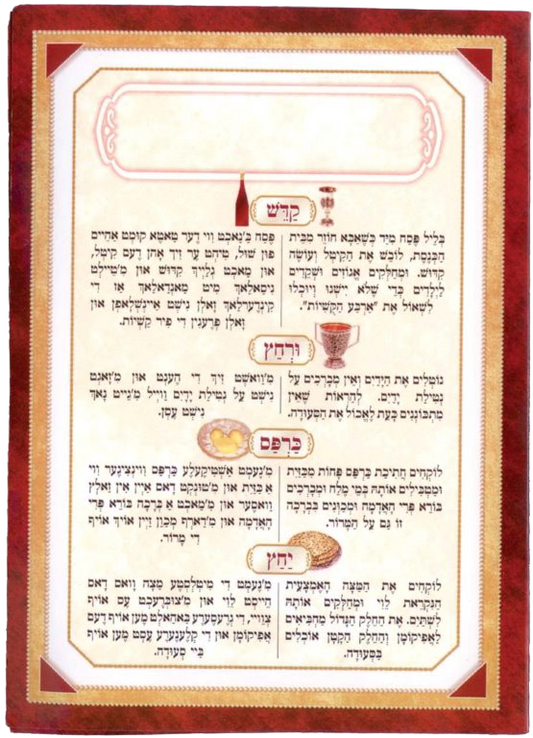 Kadesh Urchatz 4.12x6.14"