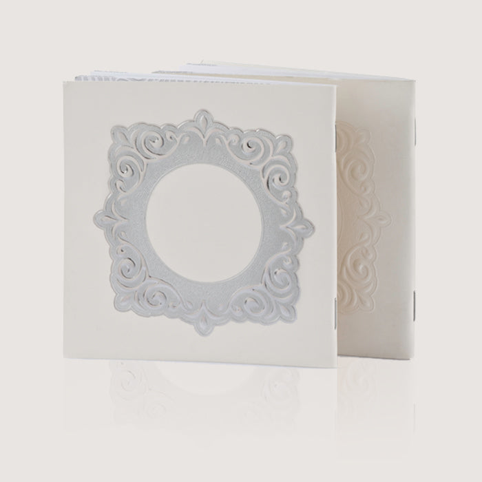 Zemirot Shabbat Nusach Ari Pearl Color Cover - Seder Seudas Shabbat Silver Cover 4.5x4.5"