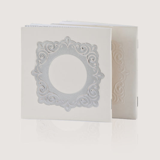 Zemirot Shabbat Nusach Ari Pearl Color Cover - Seder Seudas Shabbat Silver Cover 4.5x4.5"