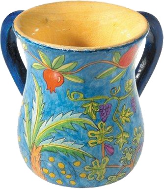 Yair Emanuel's Wooden Wash Cup -7 Species